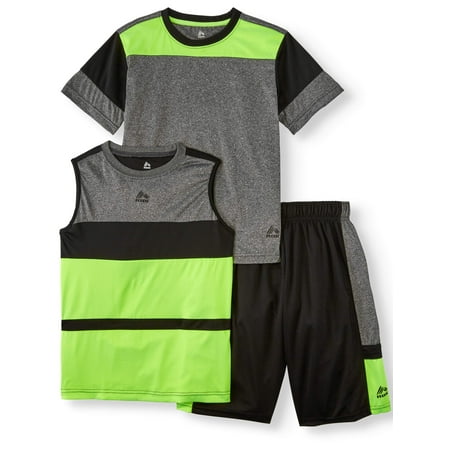 Lace Boyshort Set - RBX Tee, Muscle Tank and Short 3 Piece Set (Little Boys & Big Boys)