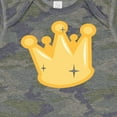 thumbnail image 4 of Inktastic Gold Crown Boys or Girls Baby Bodysuit, 4 of 5