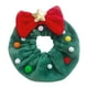 thumbnail image 1 of Sombrero verde de Papá Noel para mascotas, gorro navideño, gorro de reno para cachorro, gorro ajustable para árbol de Navidad, diadema para perro, bonitos accesorios para cabeza de perro pequeño., 1 of 5