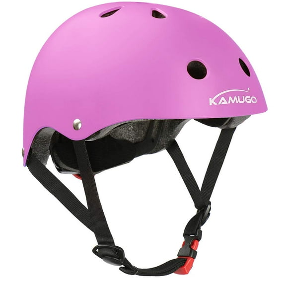 KAMUgO Kids Bike Helmet,Toddler Helmet Adjustable Bicycle Helmet girls Or Boys Ages 8-9-10-12-14 Years Old,Multi-Sports for cycling Skateboard Scooter