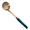Gold, variant on GBJHJIA 1 Pcs Colander, Slotted Spoon, Skimmer Spoon with Heat Resistant Plastic Handle, Gold Green Cookware Serving Long Handle Steel Slotted Spoon Cooking Utensil for Hotpot, 3x3.15 inch
