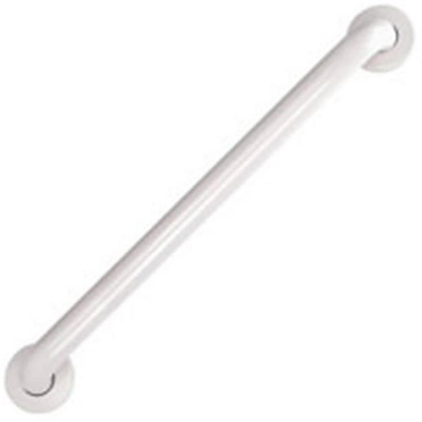 Boston Harbor 4703518 1.5 x 24 in. Straight Tub Safety Grab Bar, White