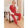 thumbnail image 4 of Conjunto de Pijamas de Manga Larga para Mujer Ekouaer Navidad, 4 of 5