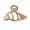 Golden, variant on Toudaret Hair Claw Oceanic Design Back Head Hair Clip, with Shells Starfish Conch Pattern Multi-Purpose Hair Accessories