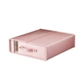 thumbnail image 2 of Storage Bin With Clear Window Handle Stackable Cloth Organizer Space Saver for Bedding Wardrobe Closet Bedroom, 2 of 6