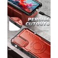 thumbnail image 3 of ExoGuard for Samsung Galaxy A15 Case, Phone Case with Screen Protector and Kickstand (Red), 3 of 6