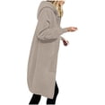 thumbnail image 1 of Puntoco Chaqueta De Mujer Chaqueta De Mujer Engrosamiento Y Lana E Invierno Casual Cremallera Manga Larga Bolsillo Con Capucha Suéter Largo Liquidación De Navidad Puntoco Puntoco-4396, 1 of 5