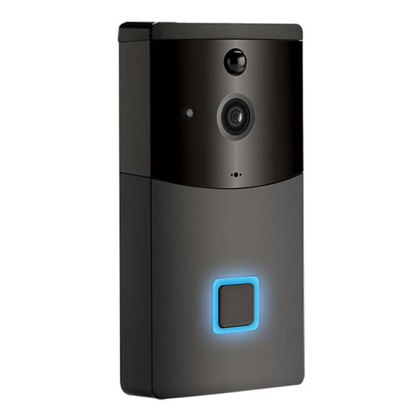 WiFi Smart DoorBell HD 1080P Wireless Visual Recording Video Door Phone PIR Motion Detector Rainproof TuyaSmart APP Remote Home Monitoring Night Vision Compatible with Echo Show 2 & Home
