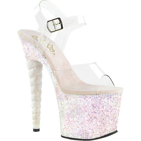 Women's Pleaser Unicorn 708LG Ankle Strap Sandal