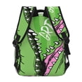 thumbnail image 4 of Balery CROCODILE HEAD Mochila Escolar Impresa, Mochila Ligera para Viajes Casual, Mochila Duradera y Cómoda Multifuncional, Mochila para Laptop-One Size, 4 of 5