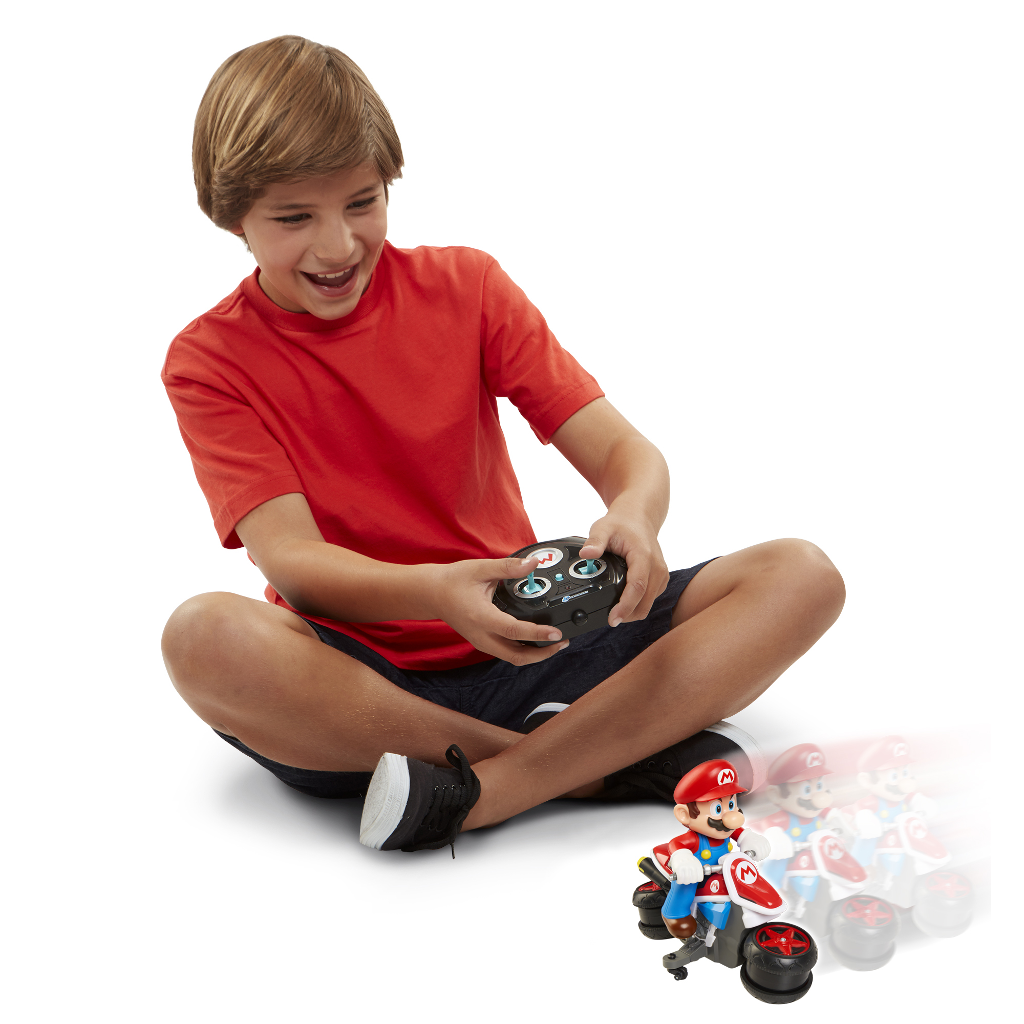 Nintendo Mario Kart Mini Anti Gravity Motorcycle Remote Control R C Racer Vehicle Walmart Com Walmart Com