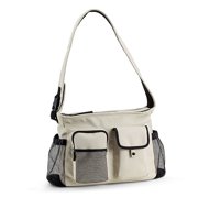 George - Messenger Diaper Bag, Tan
