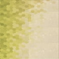 thumbnail image 1 of Ahgly Company Machine Washable Indoor Square Transitional Metallic Gold Area Rugs, 4' Square, 1 of 7