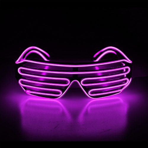 light up rave glasses
