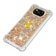 thumbnail image 4 of Funda para Xiaomi Poco X3 NFC/X3 PRO con Brillo Líquido Flotante, Purpurina, Parachoques y Anillo Giratorio Soporte, 4 of 5