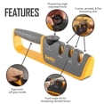 thumbnail image 3 of Afilador de cuchillos Smith's Ajustable Manual S-50264 Gris/Amarillo, 3 of 9