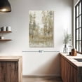 thumbnail image 3 of Elephant Stock Thicket Of Trees I Wall Art - Vertical Canvas Wall Art - Living Room Wall Decor - Abstract Canvas - Beige And Gold Decor By Tim O'toole - 26" x 39", 3 of 8