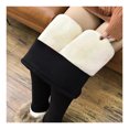 thumbnail image 1 of Sonducket Mallas cálidas para mujer, mallas gruesas con realce, pantalones térmicos adelgazantes, elásticos, para clima frío, pantalones de Prendas para la parte inferior del cuerpo Negro XXXL, 1 of 6