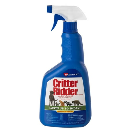 - Havahart Critter Ridder 32 oz. Ready-to-Use Spray Animal Repellent