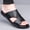 Black, variant on Simple Men's Slides, Lightweight Soft-Soled Bathroom Slippers, Anti-Slip, Odor-Resistant, Quiet for Home Use