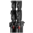 thumbnail image 5 of Manfrotto 1005BAC 107" Air Cushioned Aluminum Ranker Light Stand with 3-Sections & 2 Risers, Black - Pack of 3 Stands, 5 of 7