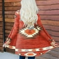 thumbnail image 2 of Vedolay Long Cardigans for Women Long Sleeve Cardigan Coats Knit Button up Tops 2023 Orange,M, 2 of 5