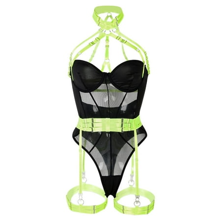 

Women Clothing Lace Bodysuit Jumpsuit Ladies Tops Fashion Bridal Lingerie Ring Set Bralette Lenceria