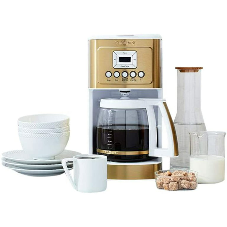 Cuisinart DCC-3200W 14 Cup PerfecTemp Programmable Coffeemaker - White