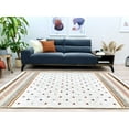 thumbnail image 4 of Alfa Rich 3x10 Beige Terracotta Area Rugs for Living Room Decor Washable Cotton Pet Friendly Runner, 4 of 5