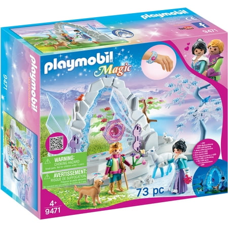 PLAYMOBIL Crystal Gate to the Winter World Doll Playset