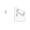 Genuine OE Volkswagen Assist Strap - 7P0-857-644-B-95T