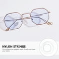 Phlegsive 3Pack Glasses Repair String Eyewear Cord Holder