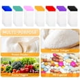 thumbnail image 4 of Protein Powder Travel Container Set Reusable Portable Supplement Storage Containers 28 Pcs Single Dose Bags & 4 Pcs Large Zip Bags Funnel Spoon Protein Powder Travel Kit, 4 of 8