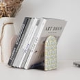 thumbnail image 4 of Pofeuu Moon And Rabbit Print Large Bookend Hold Heavy Books- Wood Bookends for Heavy Books Heavy Duty Book Ends Wood Bookends for Office Desk Non-Skid, 4 of 7