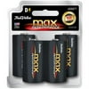 Spectrum-Rayovac 459977 True Value D Alkaline Batteries - Pack of 4