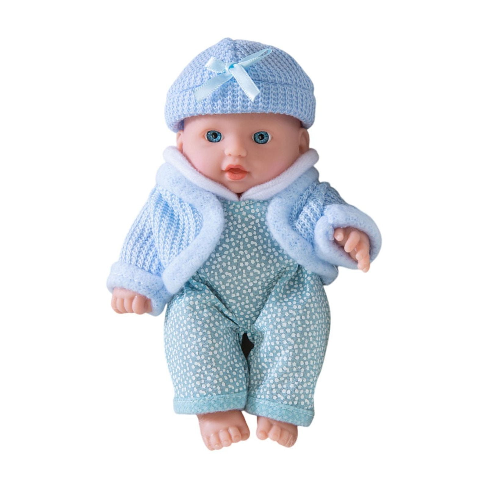 SPOORYYO Reborn Doll, Vinyl Simulation Companion with Realistic Features and Weighted Body for Soothing Comfort