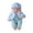 B, variant on Wdhugt Small Reborn Doll Vinyl Simulation Toy For Children Soothing Baby Doll Companion For Boys And Girls Color A Silica Gel A