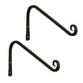 thumbnail image 1 of ACHLA Designs TSH-08-2 Support Incliné de 12 Po et 44 ; Noir - Pack de 2, 1 of 1