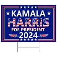 thumbnail image 1 of Kamala Yard Sign Kamala For President Yard Signs With H Stakes Voted For Democratic Sign For Outdoor Garden Decoration, 1 of 8