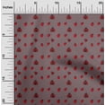 thumbnail image 1 of oneOone Cotton Flex Dusty Brown Fabric Red Insect Sewing Craft Projects Fabric Prints By Yard 40 Inch Wide, 1 of 4