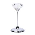 thumbnail image 1 of Titular de vela con forma de diamante, soporte para bodas, regalos de decoración para fiestas Feliz Sencillez, 1 of 5