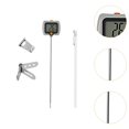 thumbnail image 6 of TISHITA Digital Meat Insert Thermometer Cooking Food Thermometer Waterproof Griddle Accessories Instant Read Long for Beef Oven gray, 6 of 8