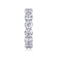 thumbnail image 2 of CKT Luxury S925 Sterling Silver Diamond Ring Plated with 18K White Gold Women's 7 Carat Moissanite Engagement Ring Fine Jewelry, 2 of 10