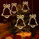 thumbnail image 4 of Decoración de luz LED para ventana de Navidad | Blanco cálido alimentado por batería | Gancho de ventosa | Copo de nieve, muñeco de nieve, forma de árbol | Escaparate interior de dormitorio festivo, 4 of 6