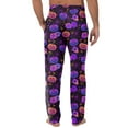 thumbnail image 5 of Evdexr Halloween Pajama Pants for Men Lightweight Oversized Sleepwear Long Drawstring Jack O Pj Pants Halloween Graphic Ghost pajamas Green 2XL, 5 of 5