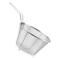 thumbnail image 4 of LOVEVER Panier Friture Passoire Acier Inoxydable Copeaux Aliment Rond Frites Fil Frit Service Mini, 4 of 7
