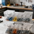 Storage Tray Tool Box With Comfortable Grip Handle For Craftsmen ...