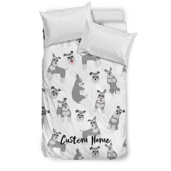 juego de cama para schnauzer miniatura
