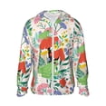 thumbnail image 2 of Lsque Mushroom and Frogs UPF 50+ Lightweight Sun Protection Men's Women's Long Sleeve Shirt, Hoodie Performance -Large, 2 of 9