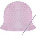 thumbnail image 1 of Silicone Highlight Cap,reusable Solon Hairdressing Cap For Highlighting Hair Salon Hair Dye Cap Frosting Coloring With Metal Hook, 1 of 5